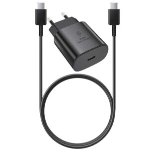 سوپر فست شارژر اصلی سامسونگ Samsung Galaxy M55 به همراه کابل دو سر Type-C