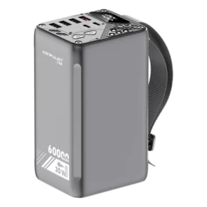 پاور بانک 60000 میلی آمپر سوپر فست 30 وات کانفلون konfulon A47Q