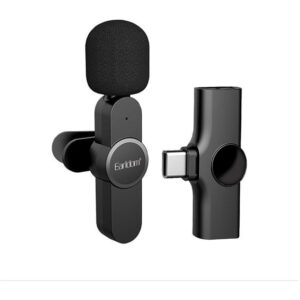 میکروفون یقه ای بی سیم ارلدام مدل ET-MC3C با درگاه Type-C