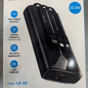 پاوربانک 20000 DEPIN LD-50 همراه با هدیه ویژه