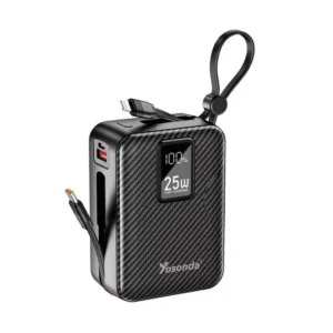 پاوربانک 30000 میلی آمپر یوسوندا مدل Yosonda Y-P85 همراه با هدیه ویژه